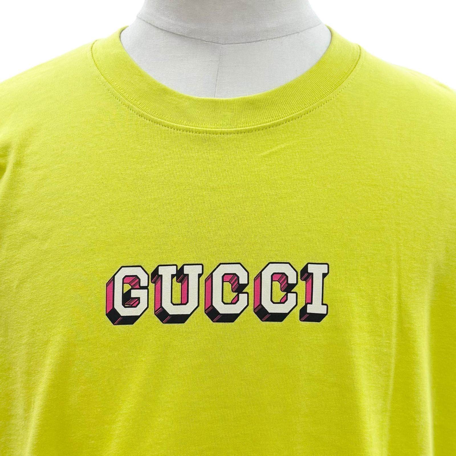 グッチ コットン長袖Tシャツ