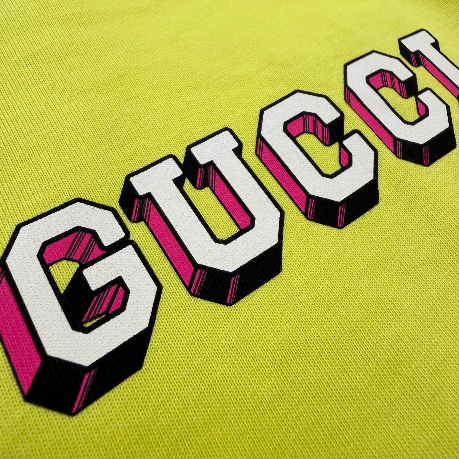 グッチ コットン長袖Tシャツ