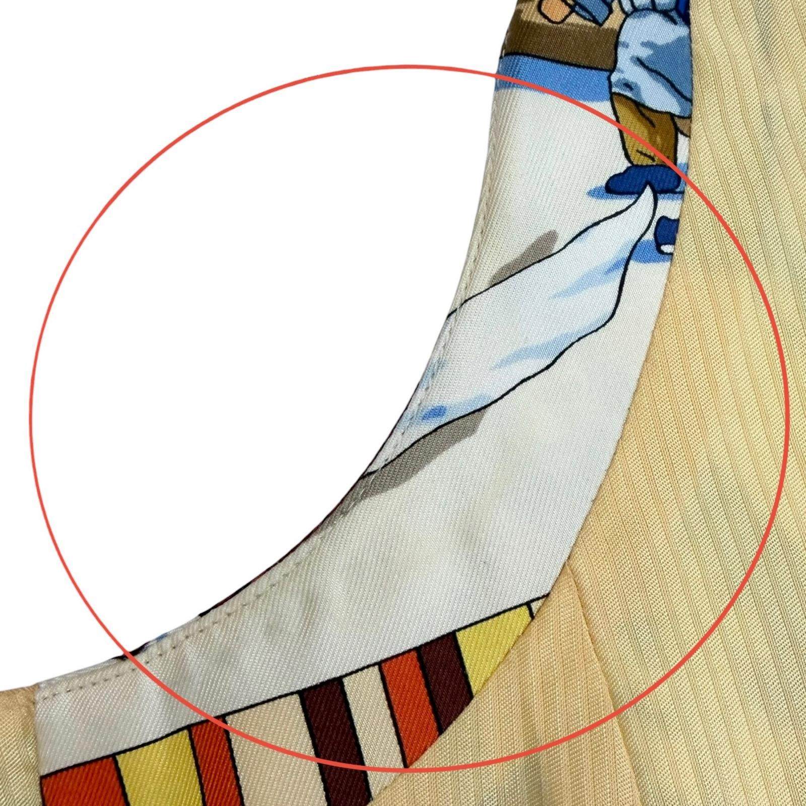 エルメス PRIERES AU VENT シルクベスト40