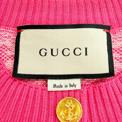 グッチ ウールコットンカーディガン