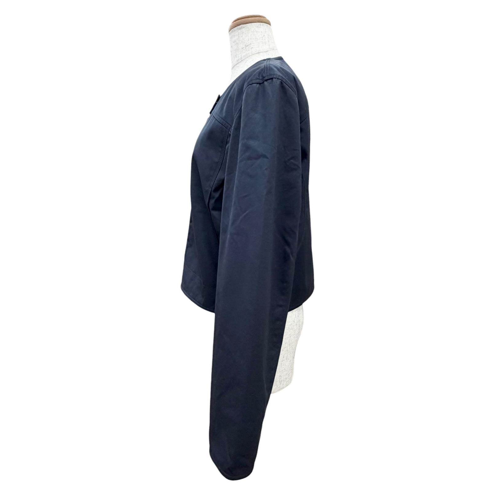 エルメス Cartouche Crude Cell Sellier コットンジャケット40