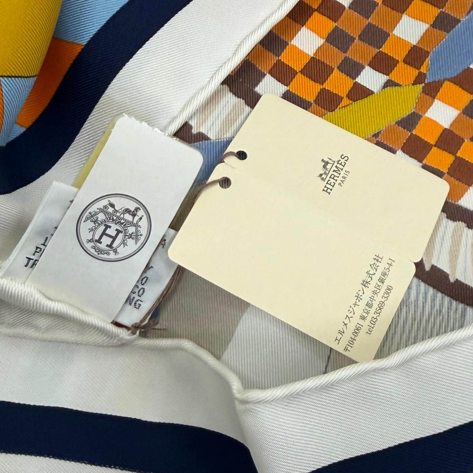エルメス La Selle Imaginaire シルクスカーフ