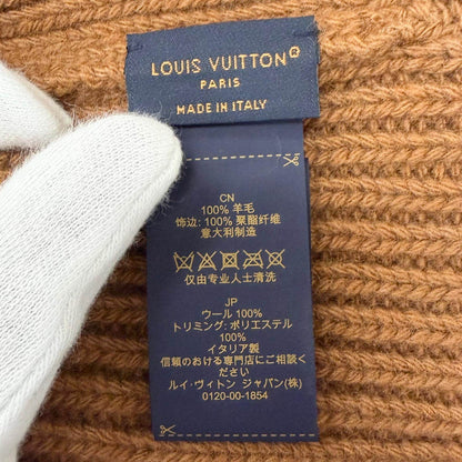 ルイヴィトン モノグラムフラワー ウールニットキャップ
