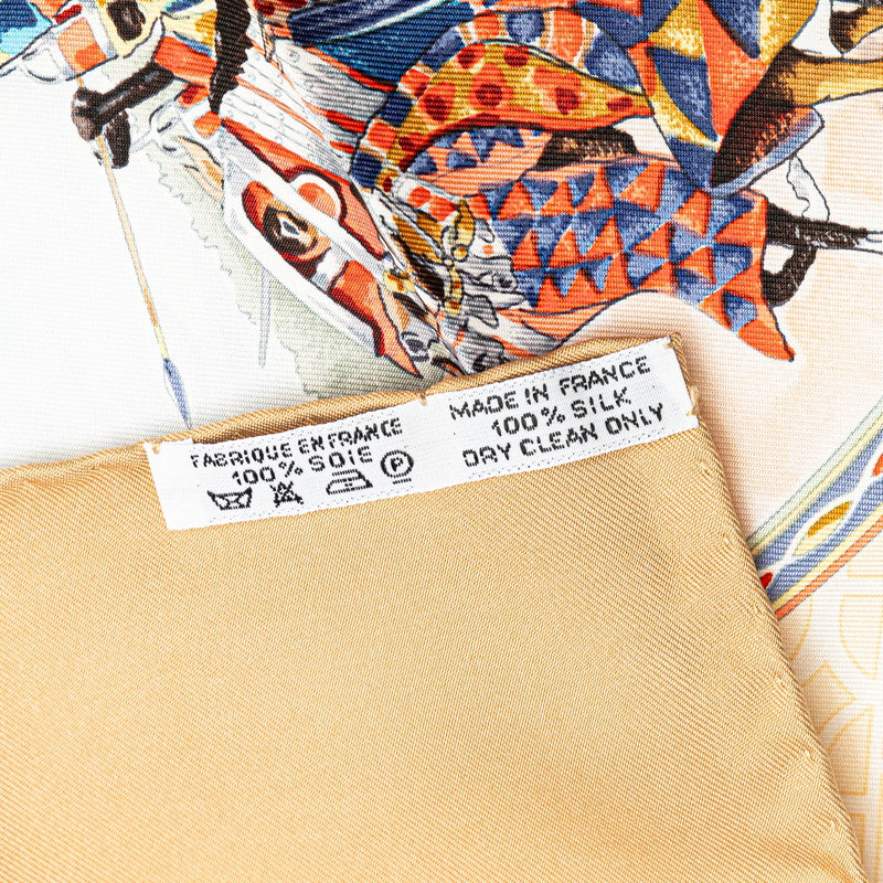 エルメス シルク CAVALIERS PEULS スカーフ