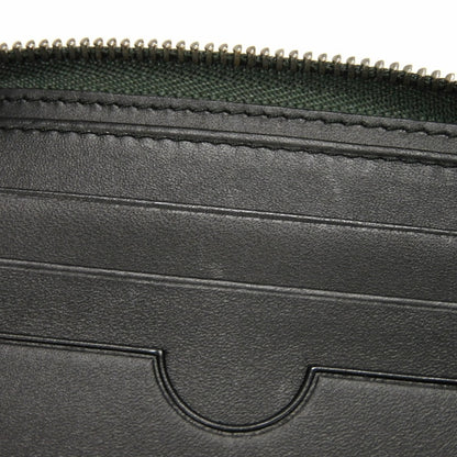ロエベ コンパクトジップアラウンドウォレット スムースカーフスキン 二つ折り財布