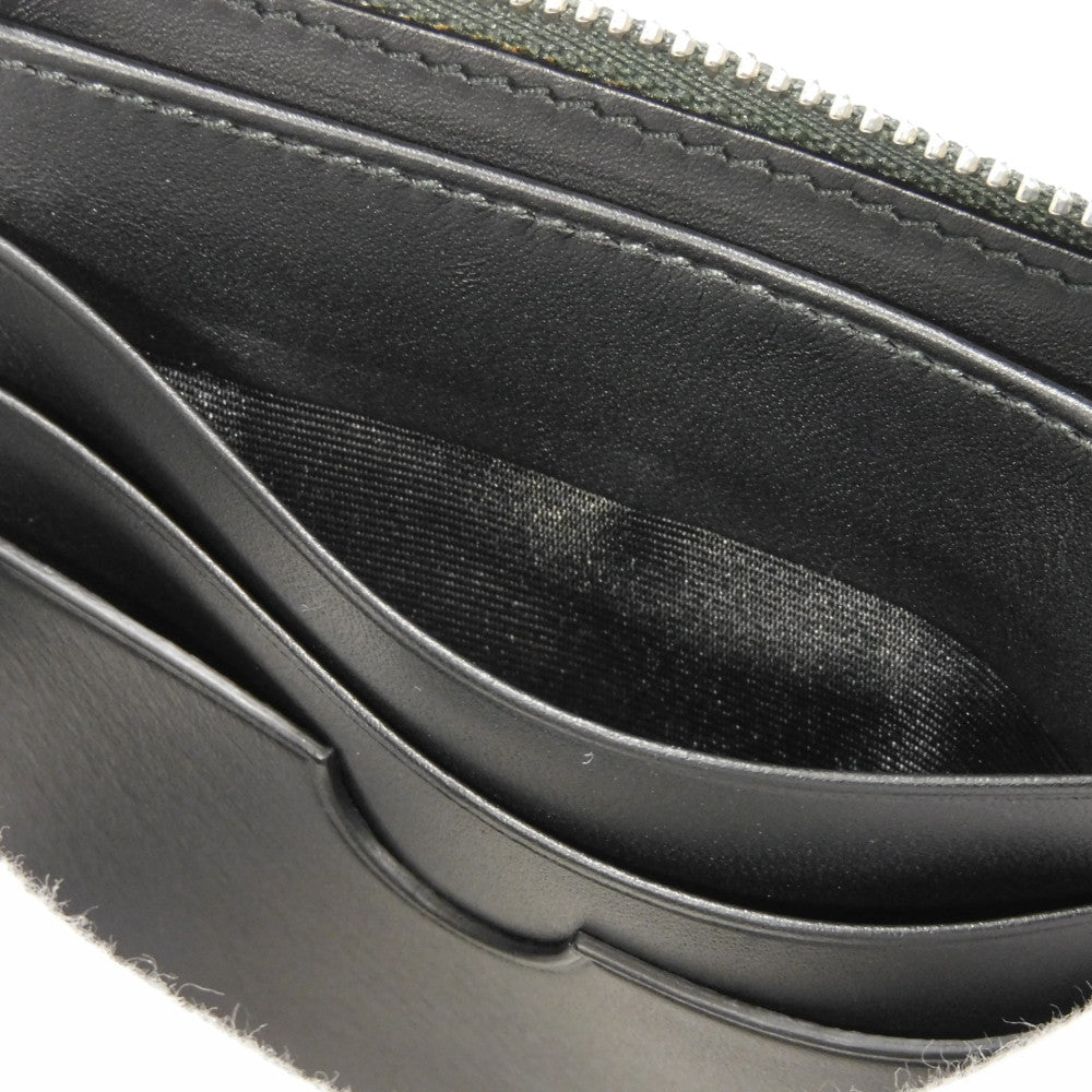 ロエベ コンパクトジップアラウンドウォレット スムースカーフスキン 二つ折り財布