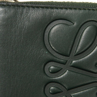 ロエベ コンパクトジップアラウンドウォレット スムースカーフスキン 二つ折り財布