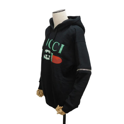 グッチ ロゴ リップスティック コットンパーカー