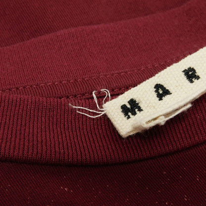 マルニ グラフィックロゴ コットン長袖Tシャツ