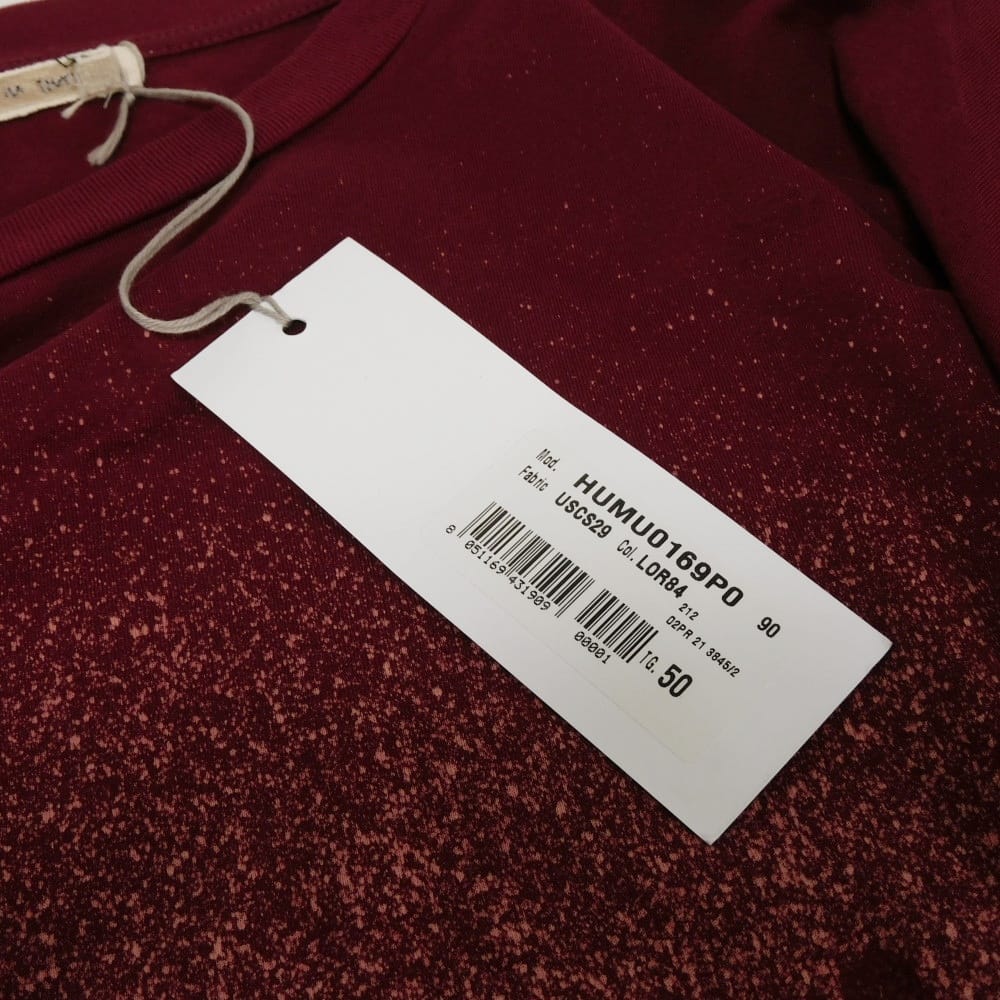 マルニ グラフィックロゴ コットン長袖Tシャツ