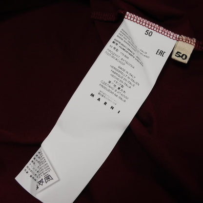 マルニ グラフィックロゴ コットン長袖Tシャツ