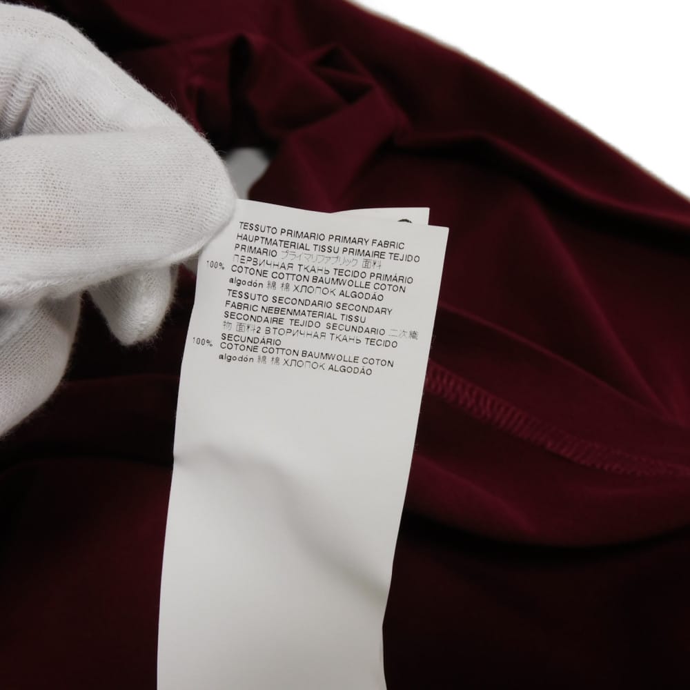 マルニ グラフィックロゴ コットン長袖Tシャツ