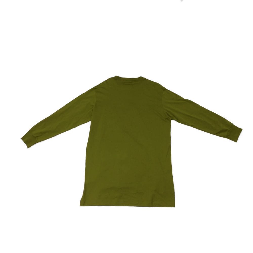 マルニ ロゴ クルーネック コットン長袖Tシャツ
