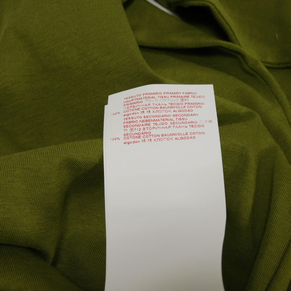 マルニ ロゴ クルーネック コットン長袖Tシャツ