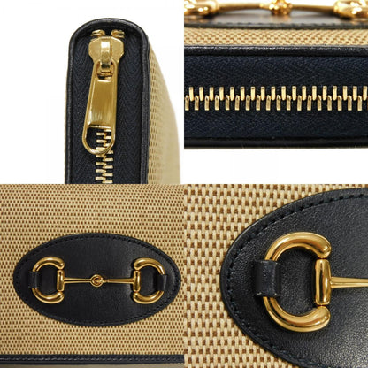 グッチ ホースビット1955 ジップアラウンドウォレット 長財布
