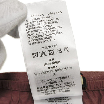 グッチ クレープデシン シルクスカート