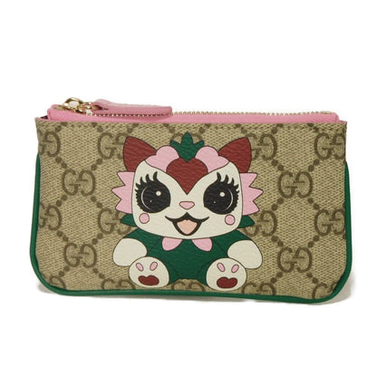 グッチ ベスティーズ GGスプリームキャンバス コインケース