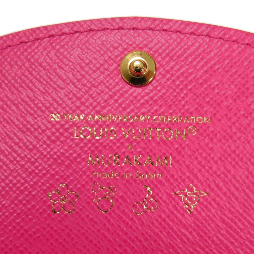 ルイヴィトン LV×TM ポルトモネ ロザリ モノグラム・マルチカラー 二つ折り財布