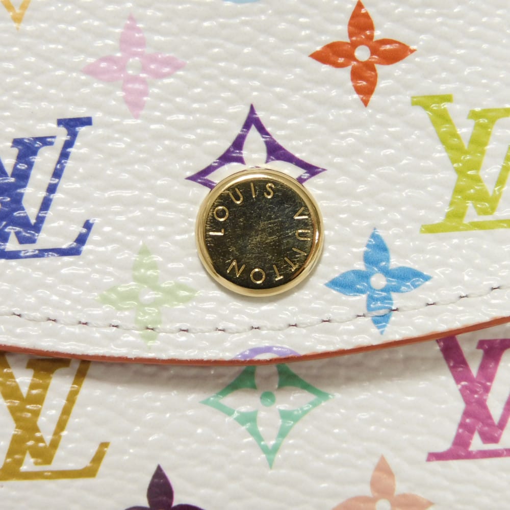 ルイヴィトン LV×TM ポルトモネ ロザリ モノグラム・マルチカラー 二つ折り財布