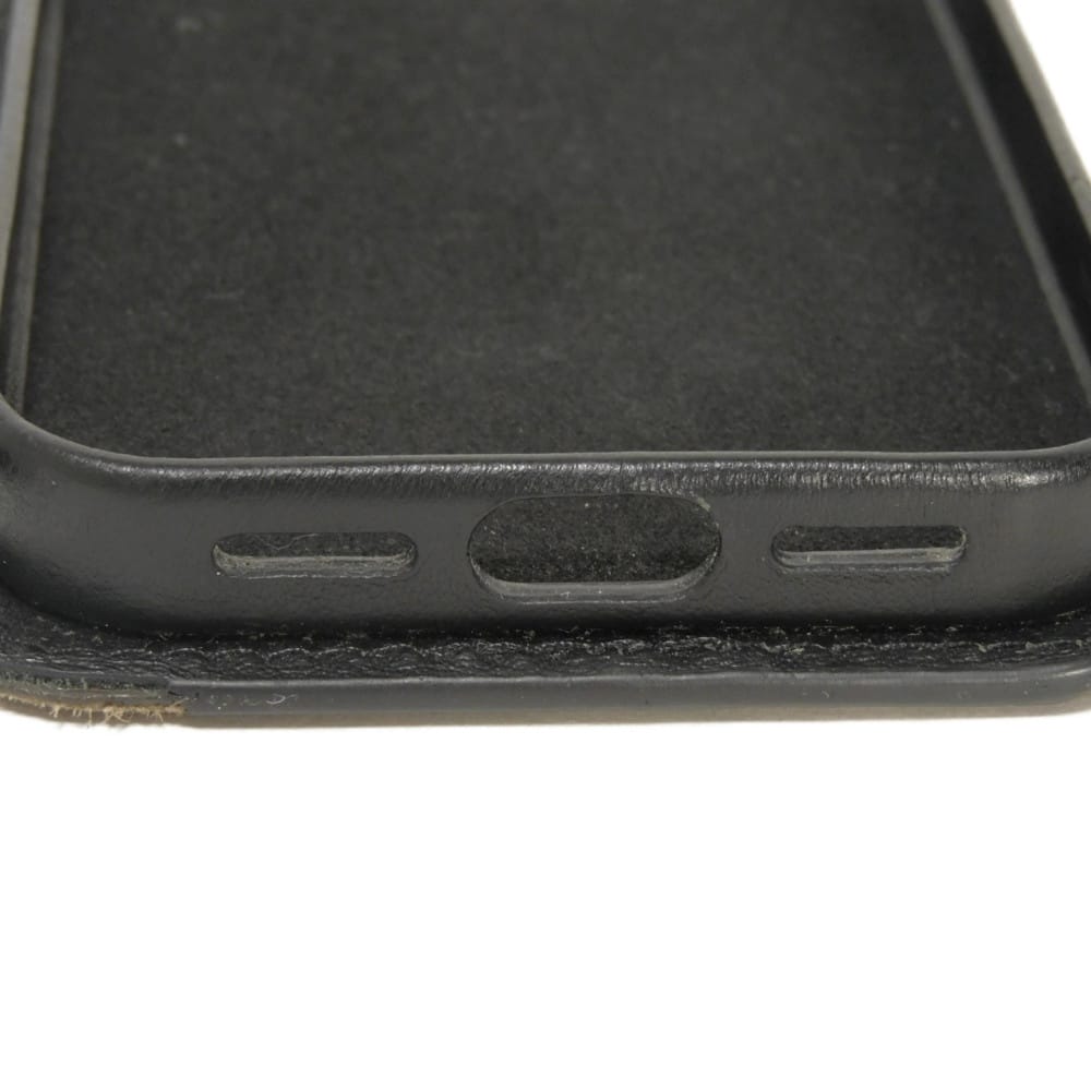 ベルルッティ スクリットレザー iPhone14 Pro フォリオ スマホケース