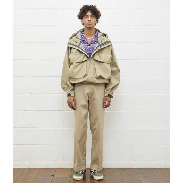 アンユーズド BELTED PANTS コットンパンツ