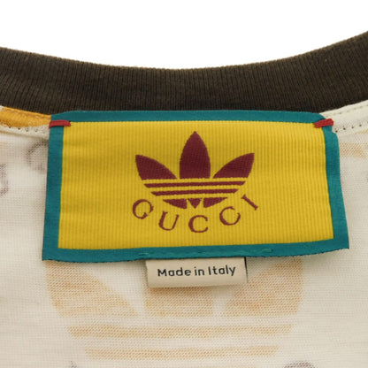 グッチ トレフォイルロゴプリント コットン半袖Tシャツ