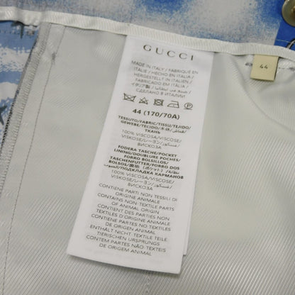 グッチ グラフィット プリント ビスコース ショーツ