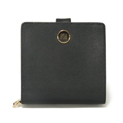 ロエベ バイフォールド ジップ ウォレット カーフレザー二つ折り財布