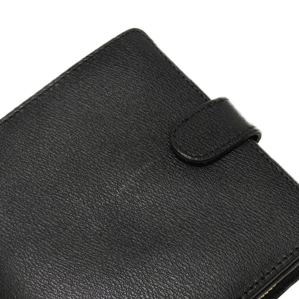 ロエベ バイフォールド ジップ ウォレット カーフレザー二つ折り財布