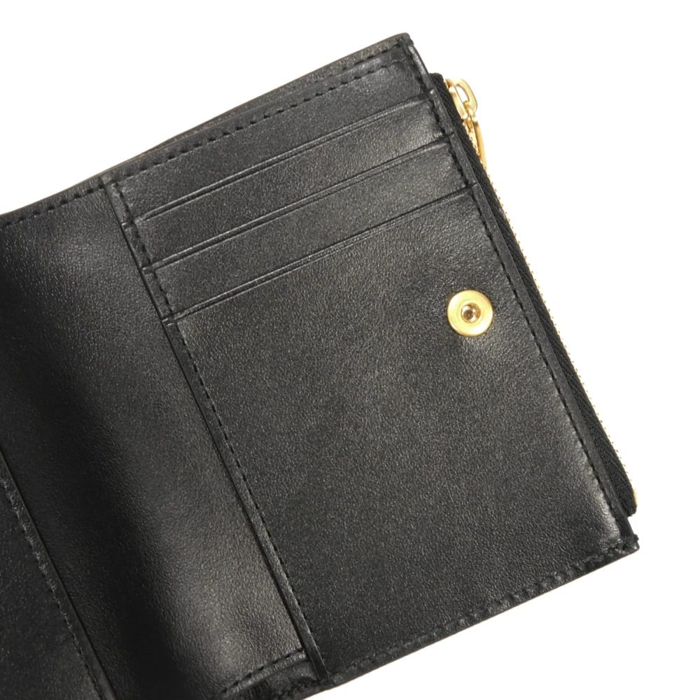 ボッテガヴェネタ スモールウォレット ラムスキン 二つ折り財布