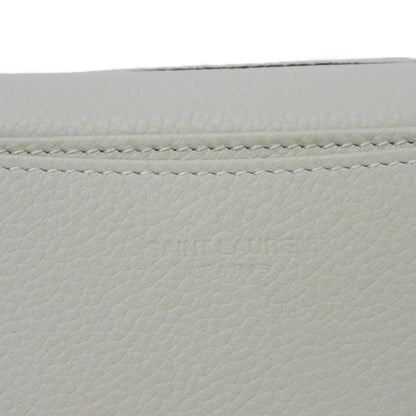 サン ローラン パリ 名刺入れ グレイン パウダー テクスチャード レザー カード ケース