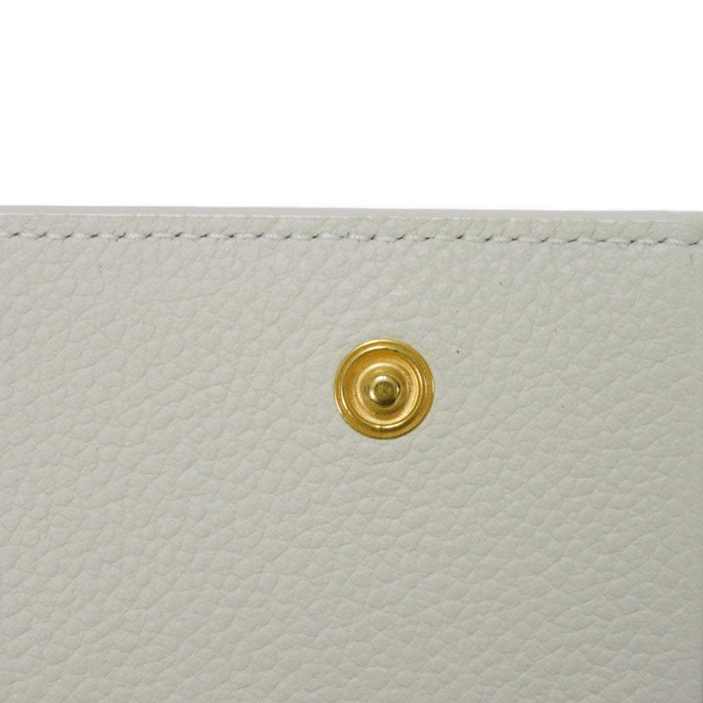 サン ローラン パリ 名刺入れ グレイン パウダー テクスチャード レザー カード ケース