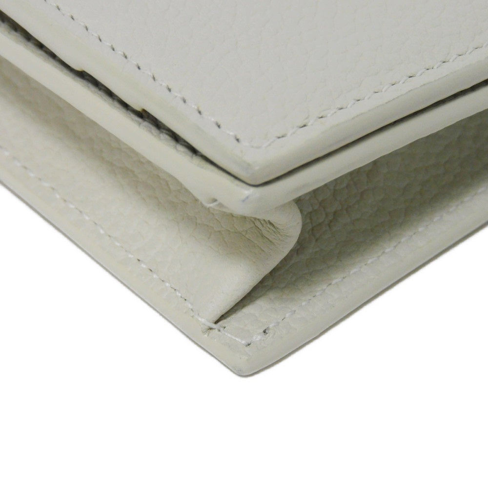 サン ローラン パリ 名刺入れ グレイン パウダー テクスチャード レザー カード ケース