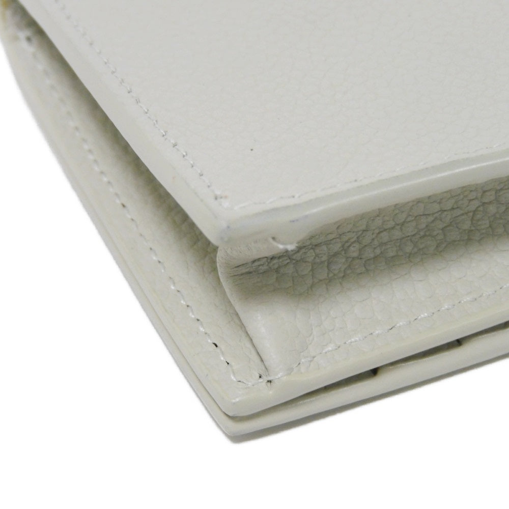 サン ローラン パリ 名刺入れ グレイン パウダー テクスチャード レザー カード ケース