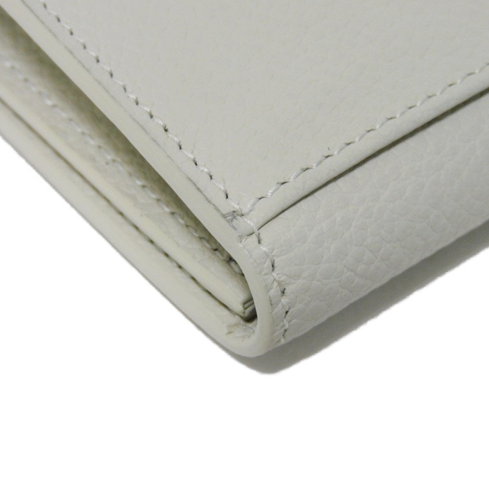 サン ローラン パリ 名刺入れ グレイン パウダー テクスチャード レザー カード ケース