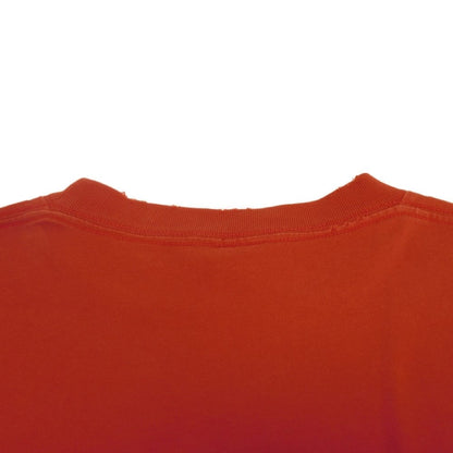 バレンシアガ ロゴ クルーネック コットン長袖Tシャツ