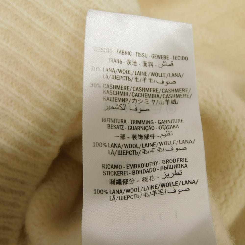グッチ ダブルG Vネック ケーブルニット ウールカシミヤセーター