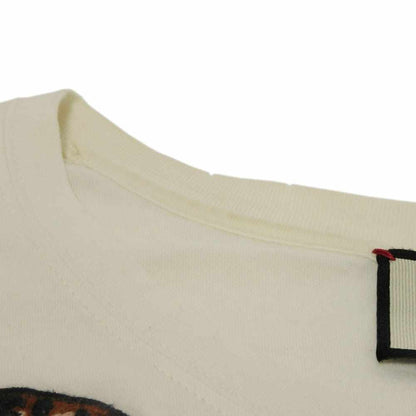 グッチ ヴィンテージロゴ レオパード コットン 半袖Tシャツ