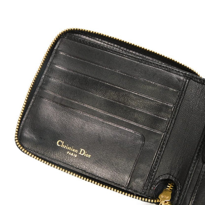 ディオール ディオールカロ カナージュ ナッパレザー 二つ折り財布