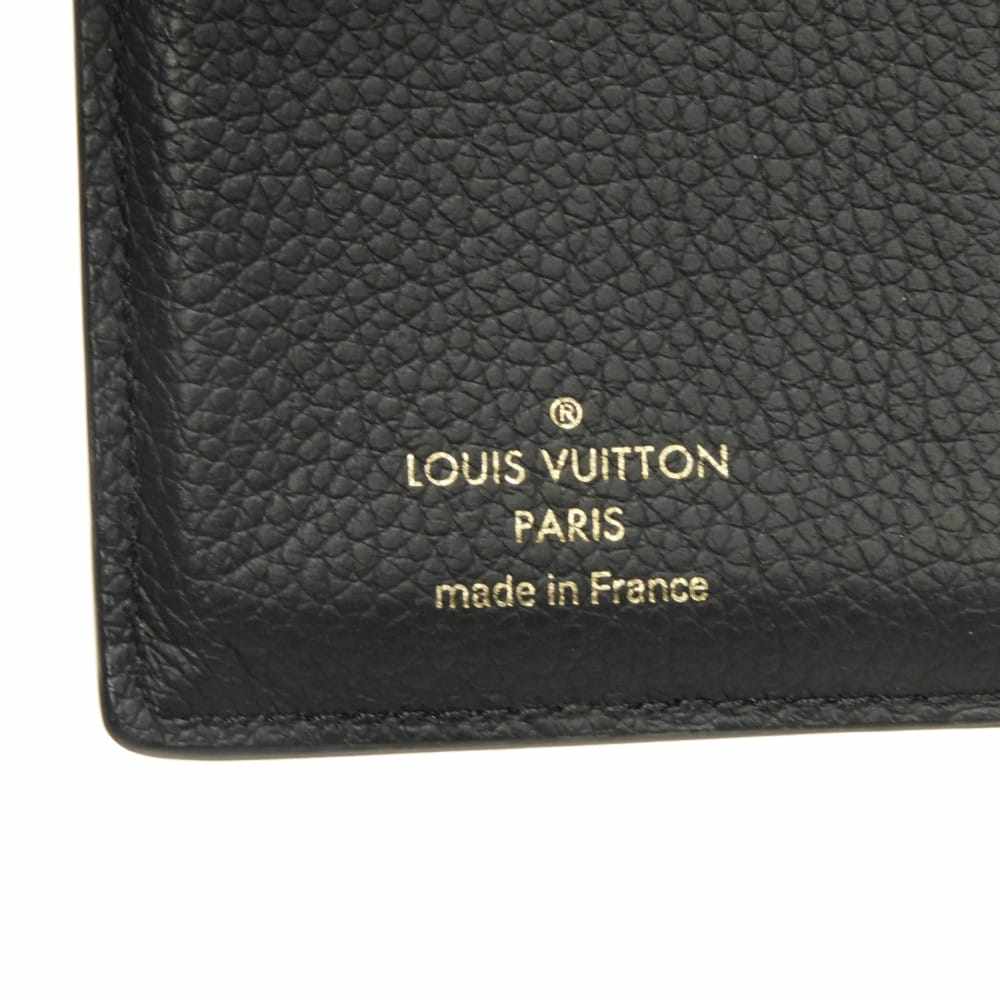 ルイヴィトン ポルトフォイユクレア アンプラントレザー 二つ折り財布