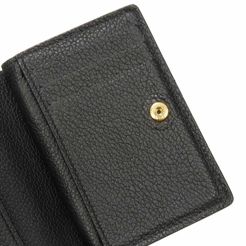 ルイヴィトン ポルトフォイユクレア アンプラントレザー 二つ折り財布