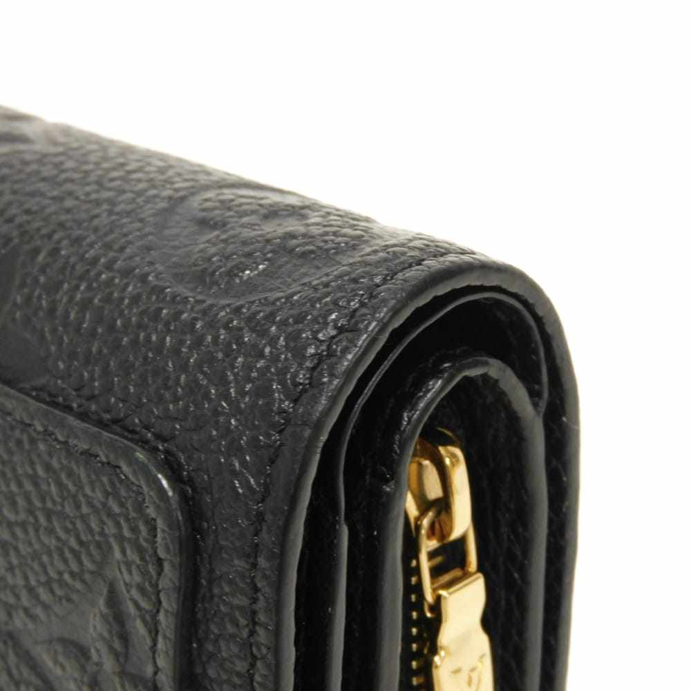 ルイヴィトン ポルトフォイユクレア アンプラントレザー 二つ折り財布