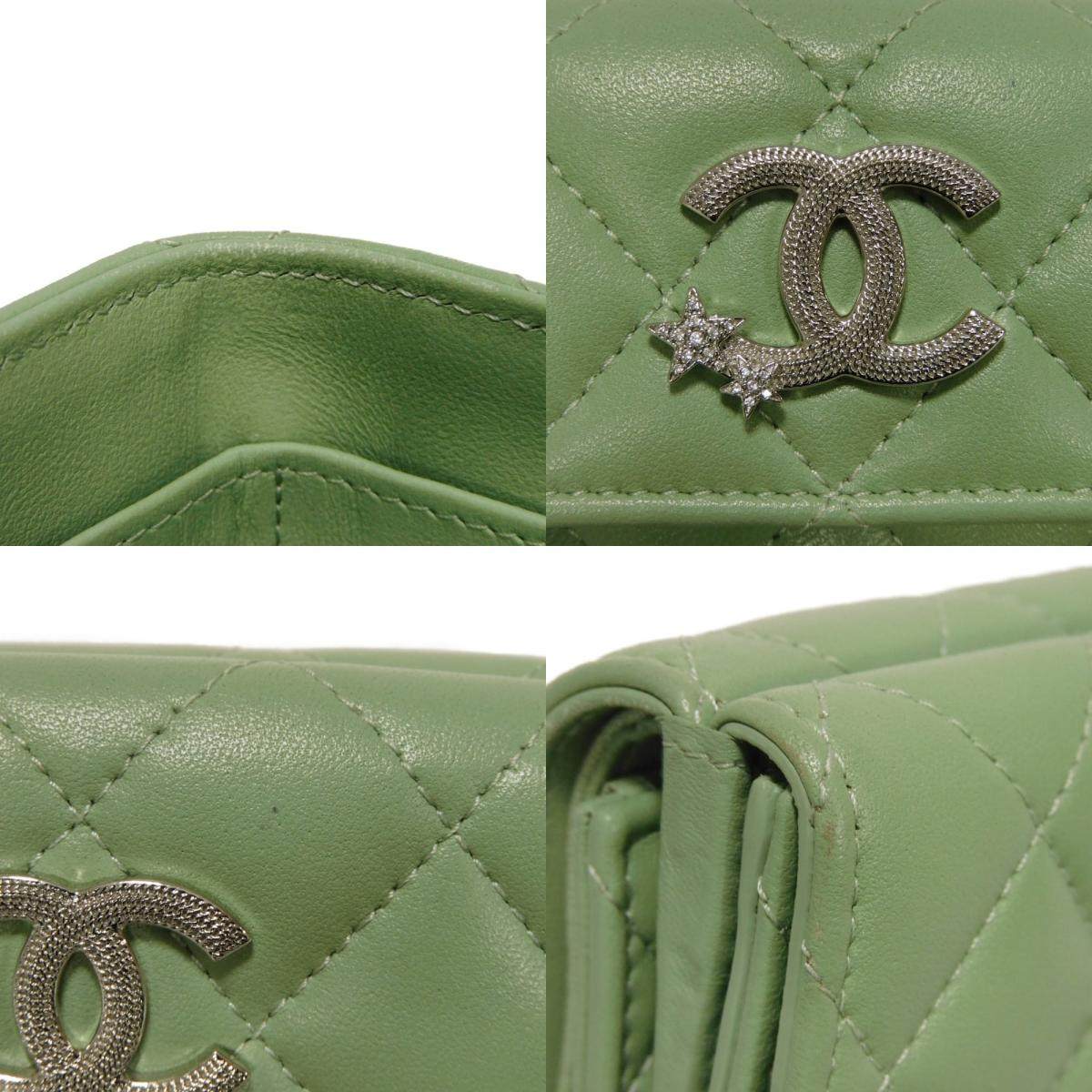 シャネル クラシック スモール フラップ ウォレット 三つ折り財布