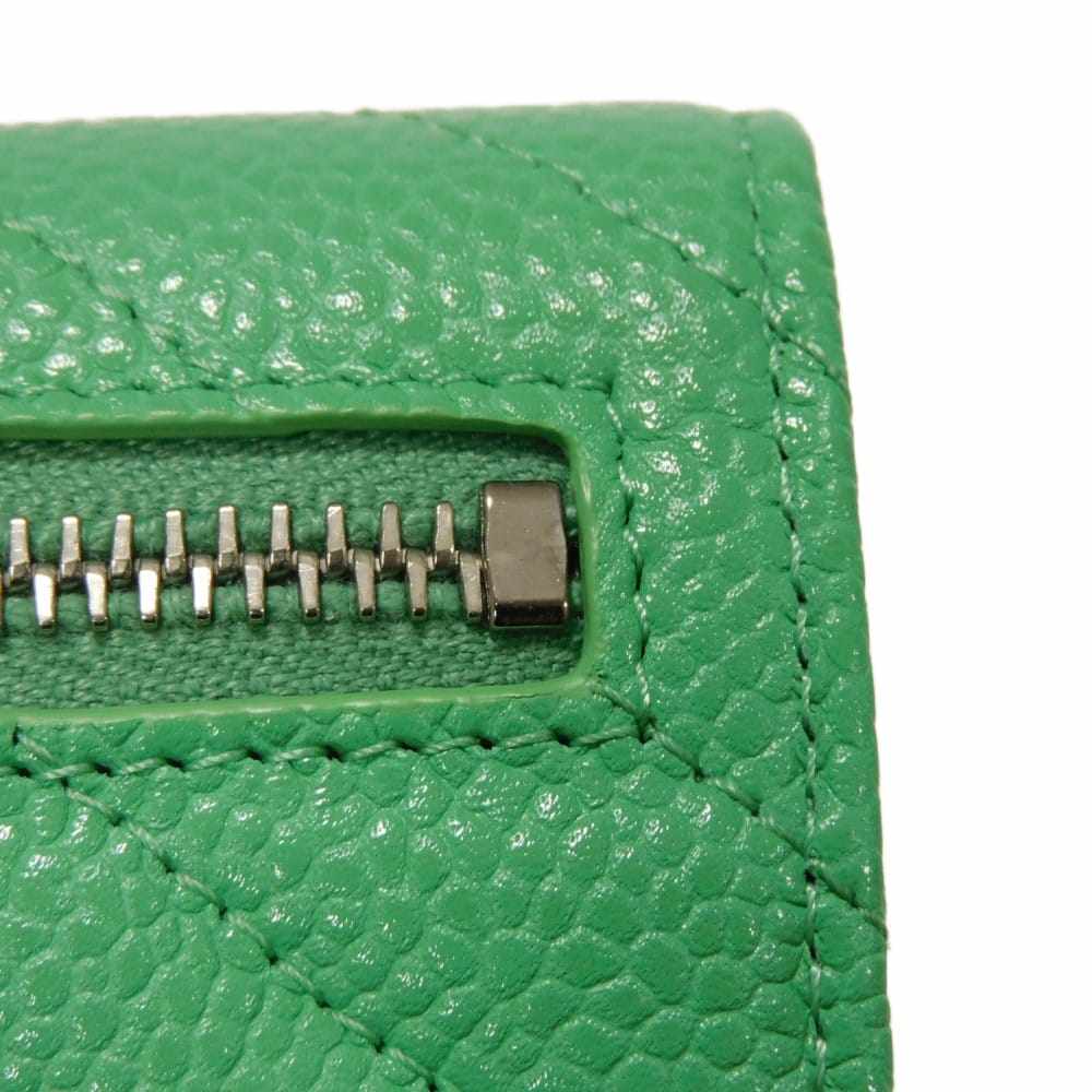 シャネル クラシック キャビアスキン 三つ折り財布