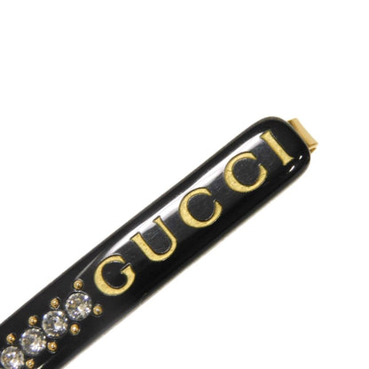 グッチ ロゴ クリスタル ヘアクリップ