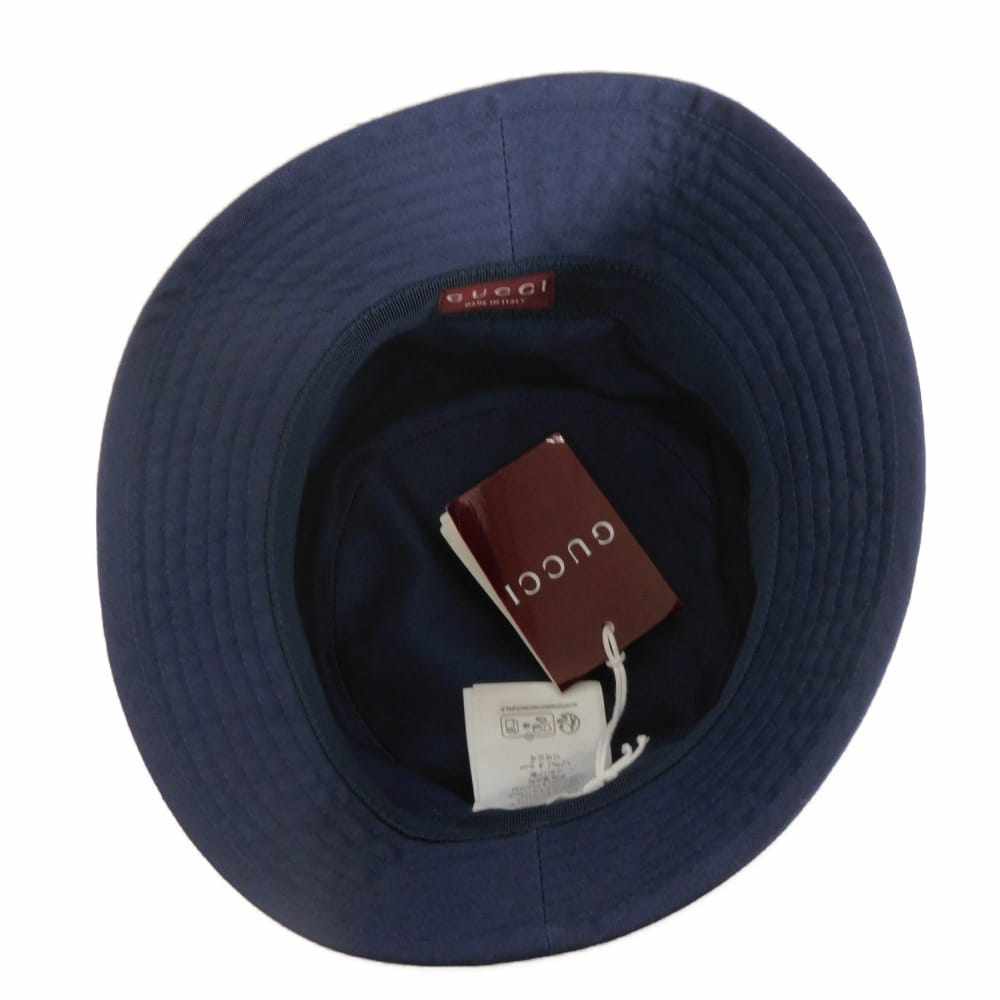 グッチ ロゴ コットンバケットハット