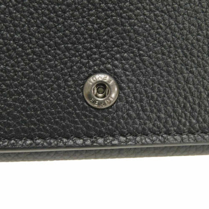 フェンディ コンパクトウォレット 三つ折り財布 グレインカーフレザー