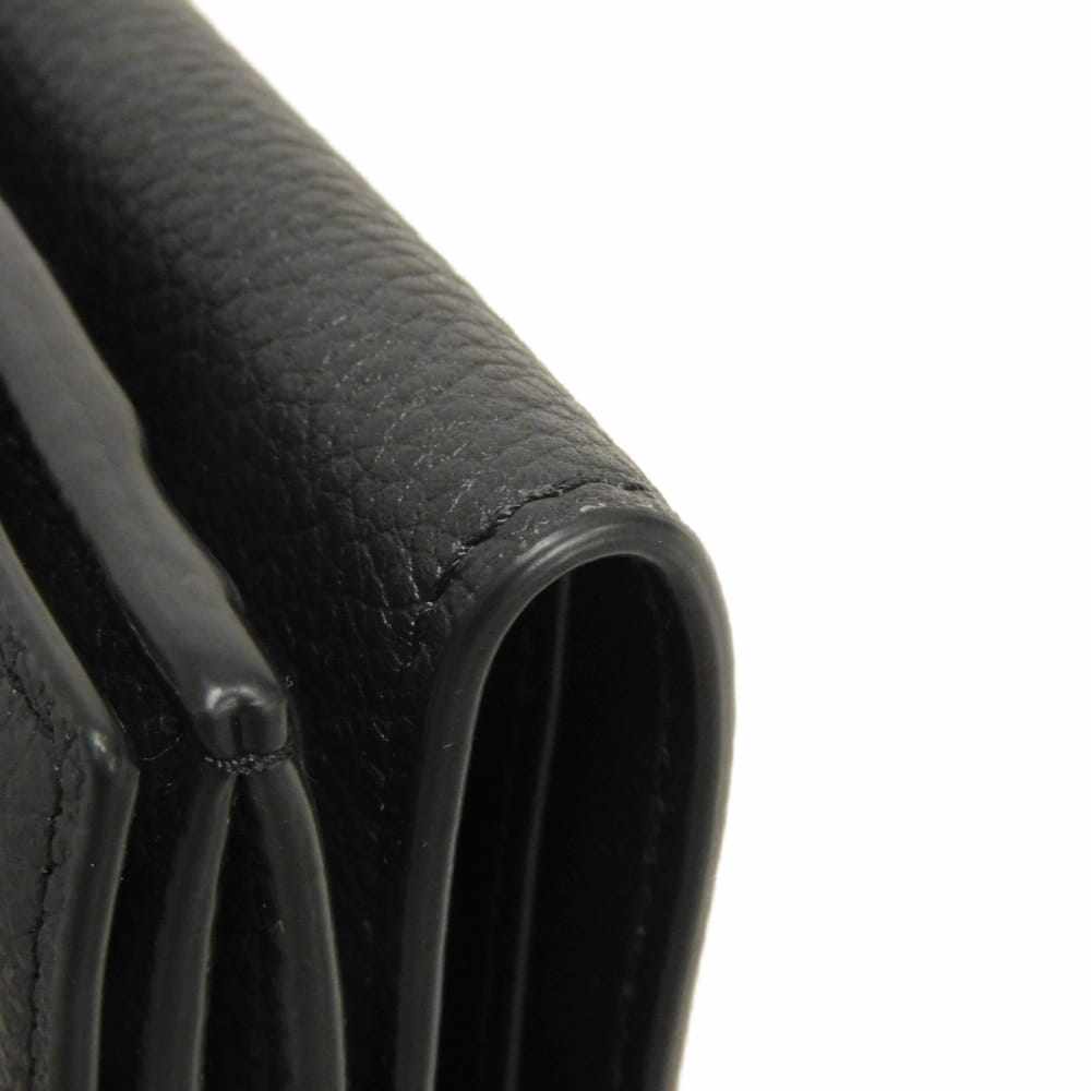 フェンディ コンパクトウォレット 三つ折り財布 グレインカーフレザー