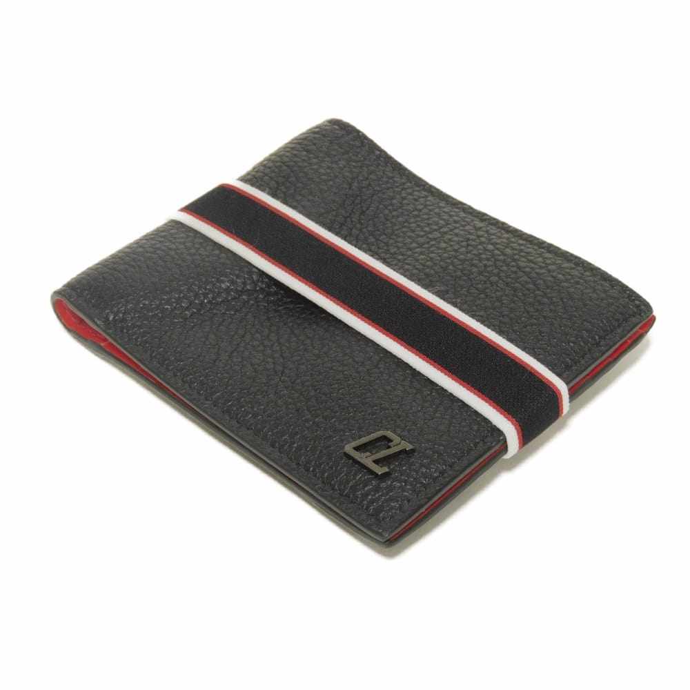 クリスチャンルブタン FAVシグネチャーバンド カーフレザー二つ折り財布