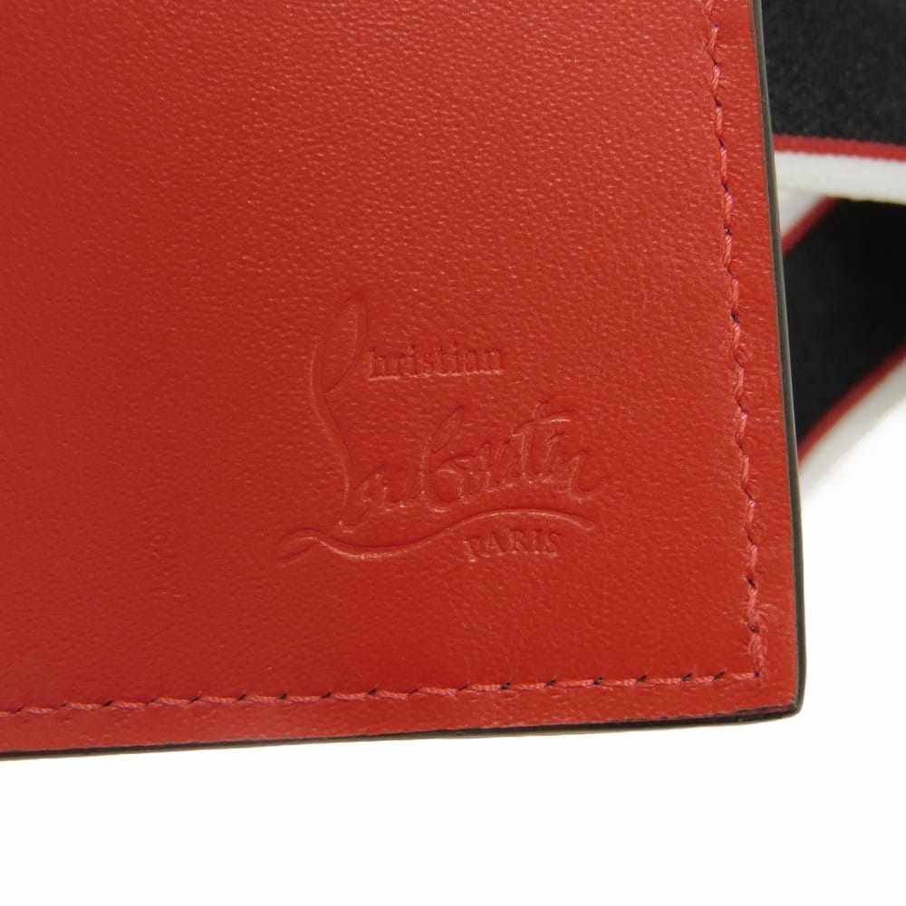 クリスチャンルブタン FAVシグネチャーバンド カーフレザー二つ折り財布